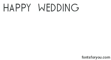 Tommy ffy font – happy Wedding Day Fonts